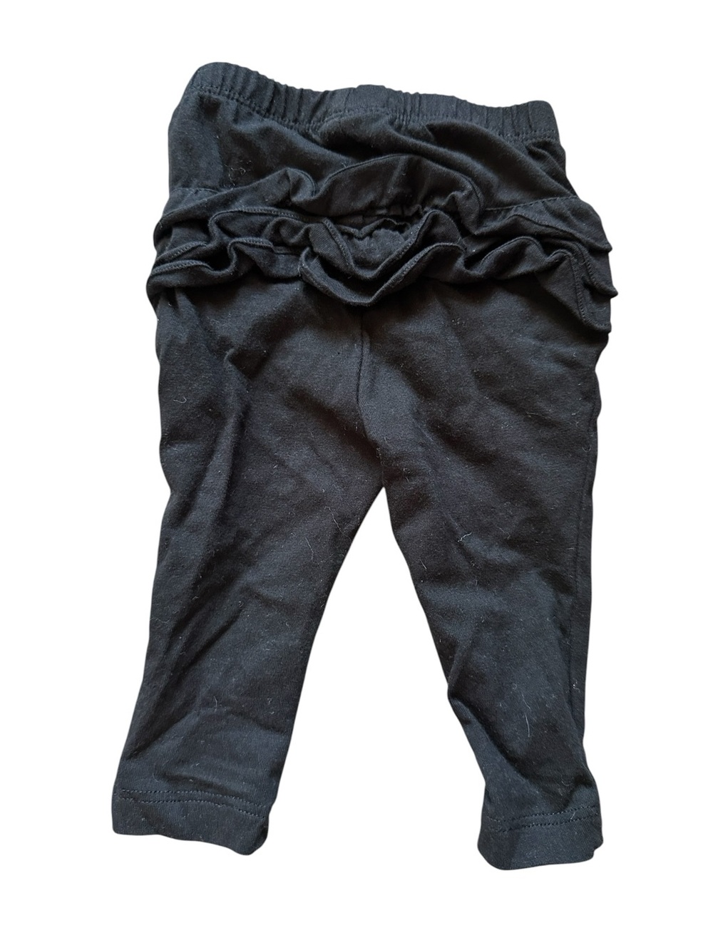 Old Navy Lot of 3 Ruffle Butt infant pants in green, blue, size black 3-6 months - Picture 7 of 13